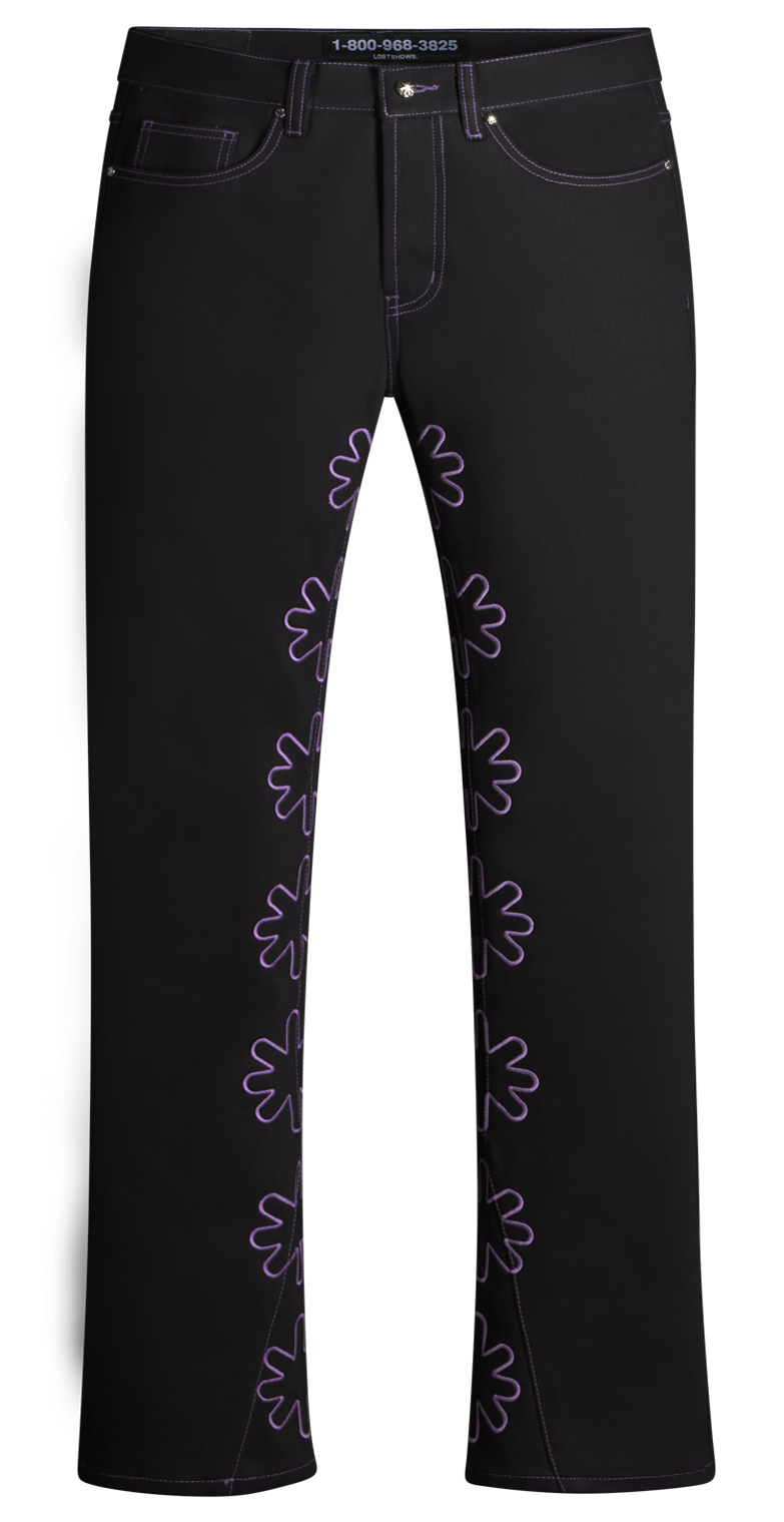 LostShdws DRKSHDWS Outline Denim Pant (PURPLE) – LOSTSHDWS LostShdws DRKSHDWS Outline Denim Pant (PURPLE) – LOSTSHDWS
