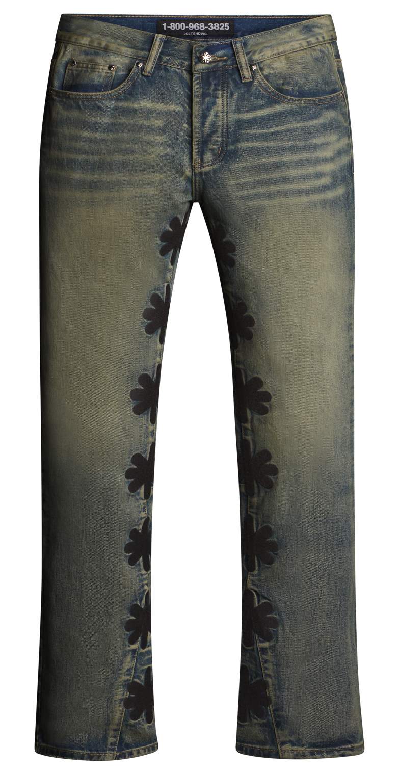 LOSTSHDWS DRTY Denim Pant Dirty (GRAPHITE) LOSTSHDWS DRTY Denim Pant Dirty (GRAPHITE)