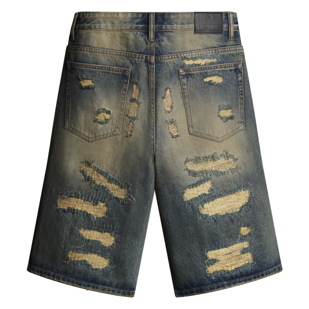 DSTRY Denim Short (BONE)