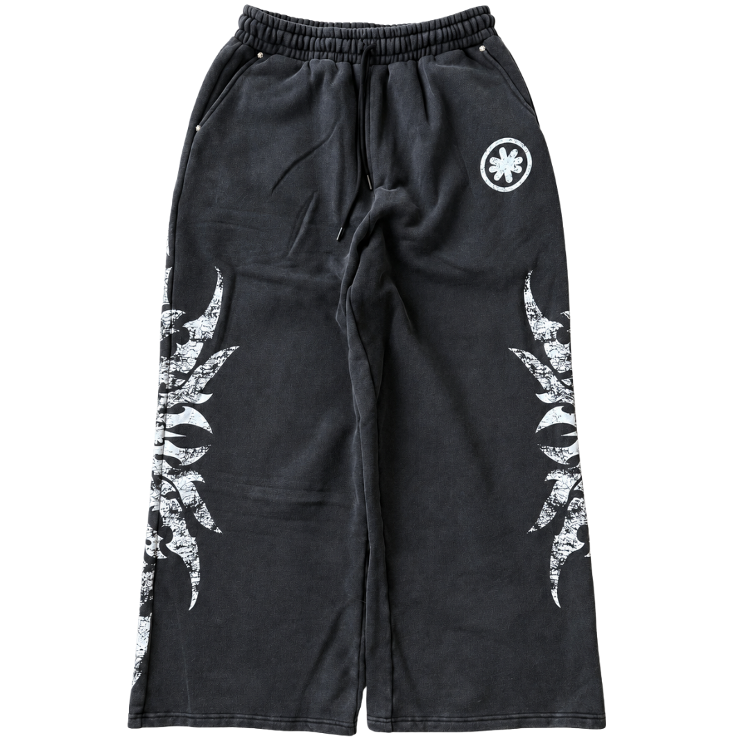 VINTAGE GRUNGE SWEATPANT (BLACK)