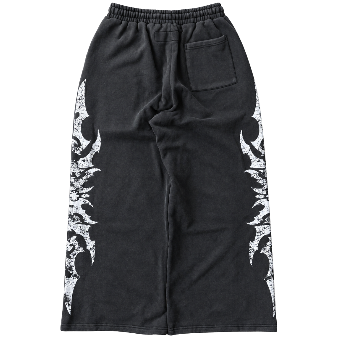 VINTAGE GRUNGE SWEATPANT (BLACK)