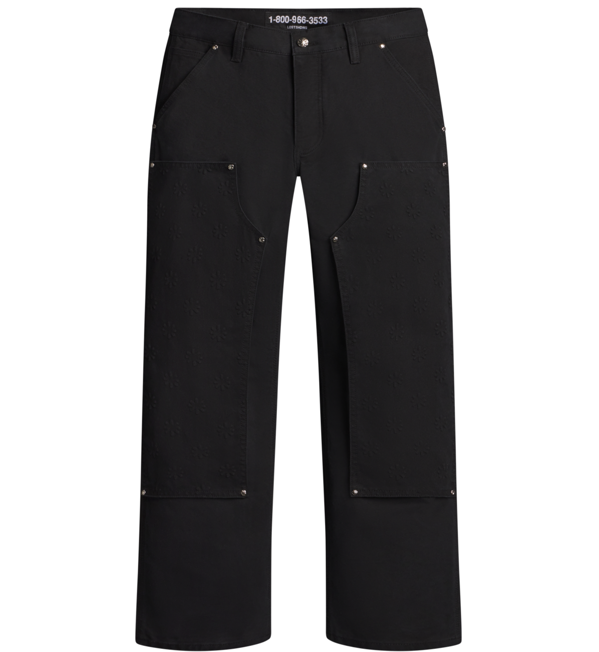 DETACHED DOUBLE KNEE PANT (OIL)