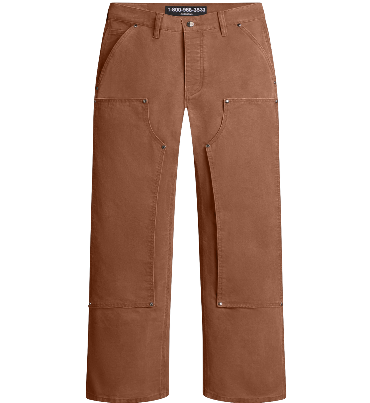DETACHED DOUBLE KNEE PANT (CORK)