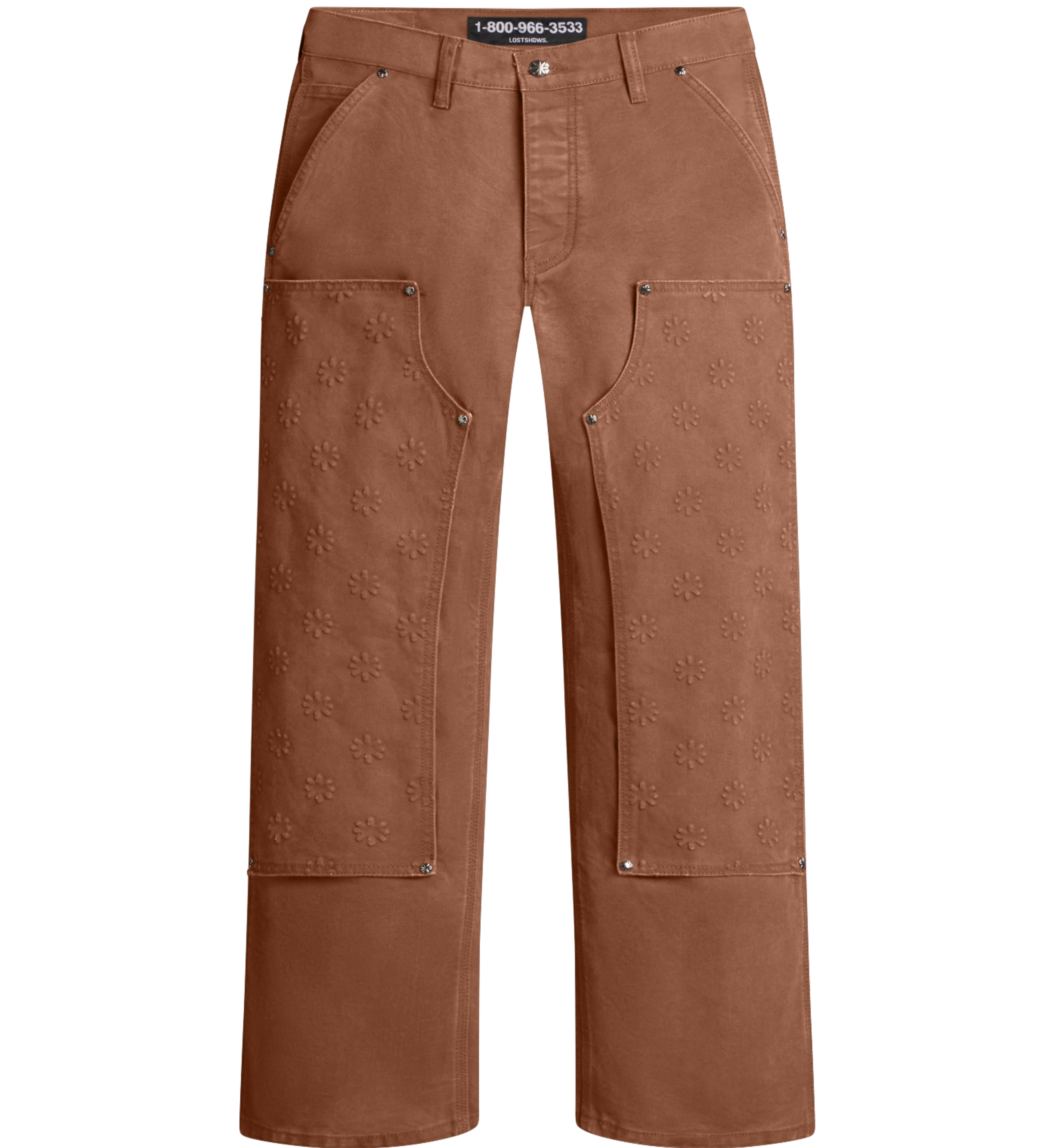 DETACHED DOUBLE KNEE PANT (CORK)