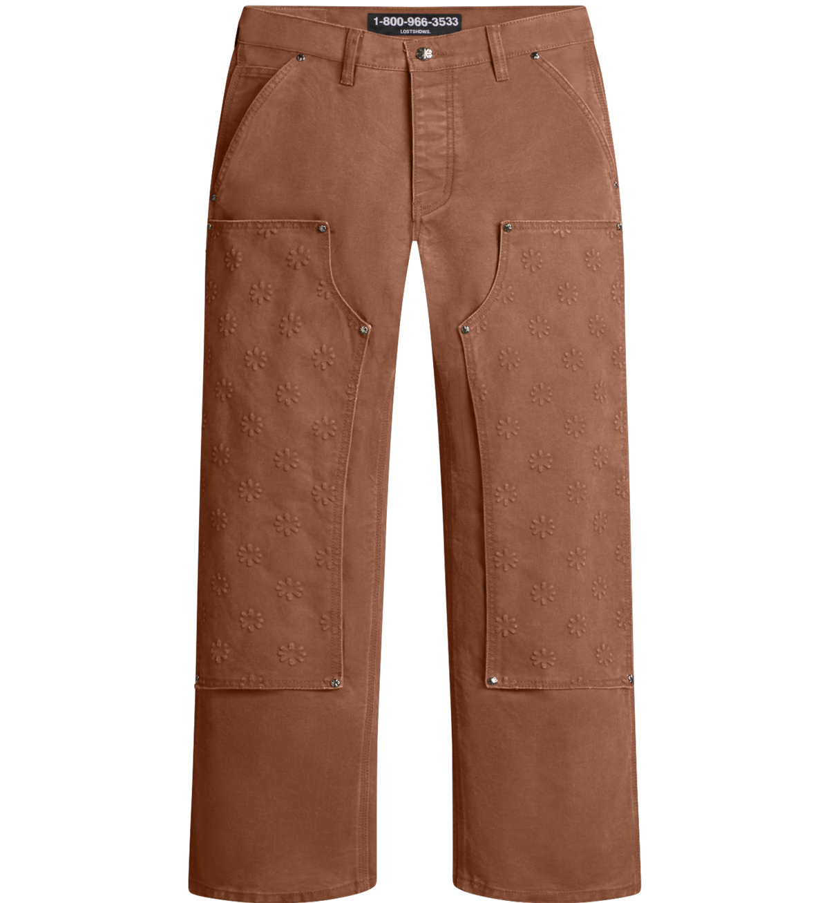 DETACHED DOUBLE KNEE PANT (CORK)