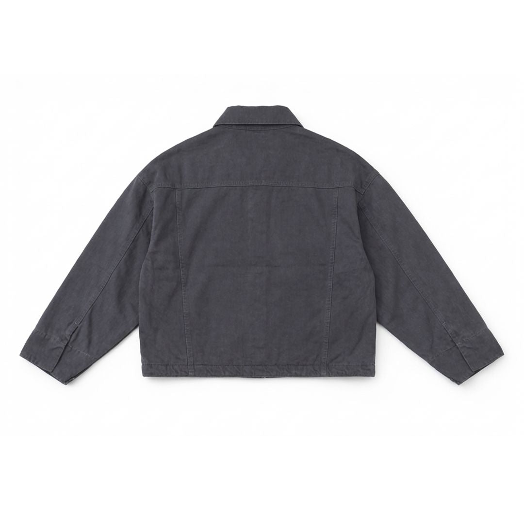 UTILITY CARGO JACKET (CHARCOAL)
