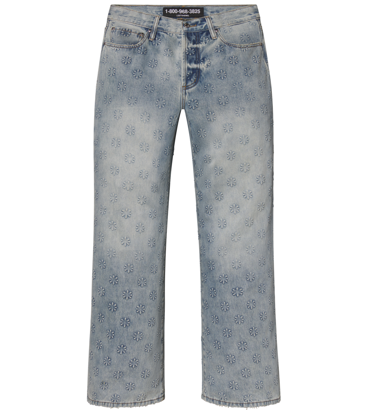 EMBOSSED DENIM (BLUE)