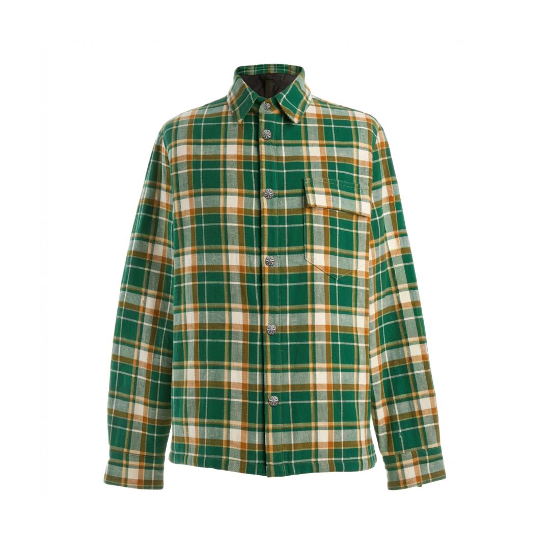 O'LORD FLANNEL (GREEN/PINK)