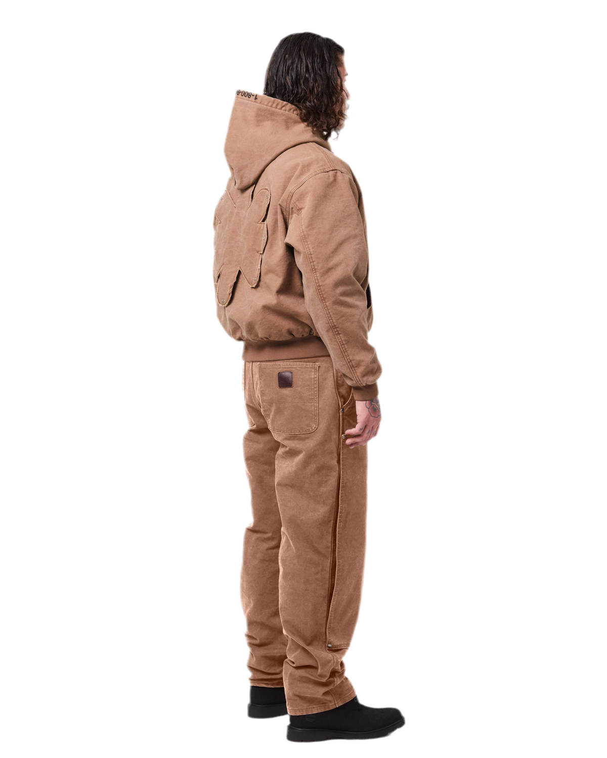 DETACHED DOUBLE KNEE PANT (CORK)