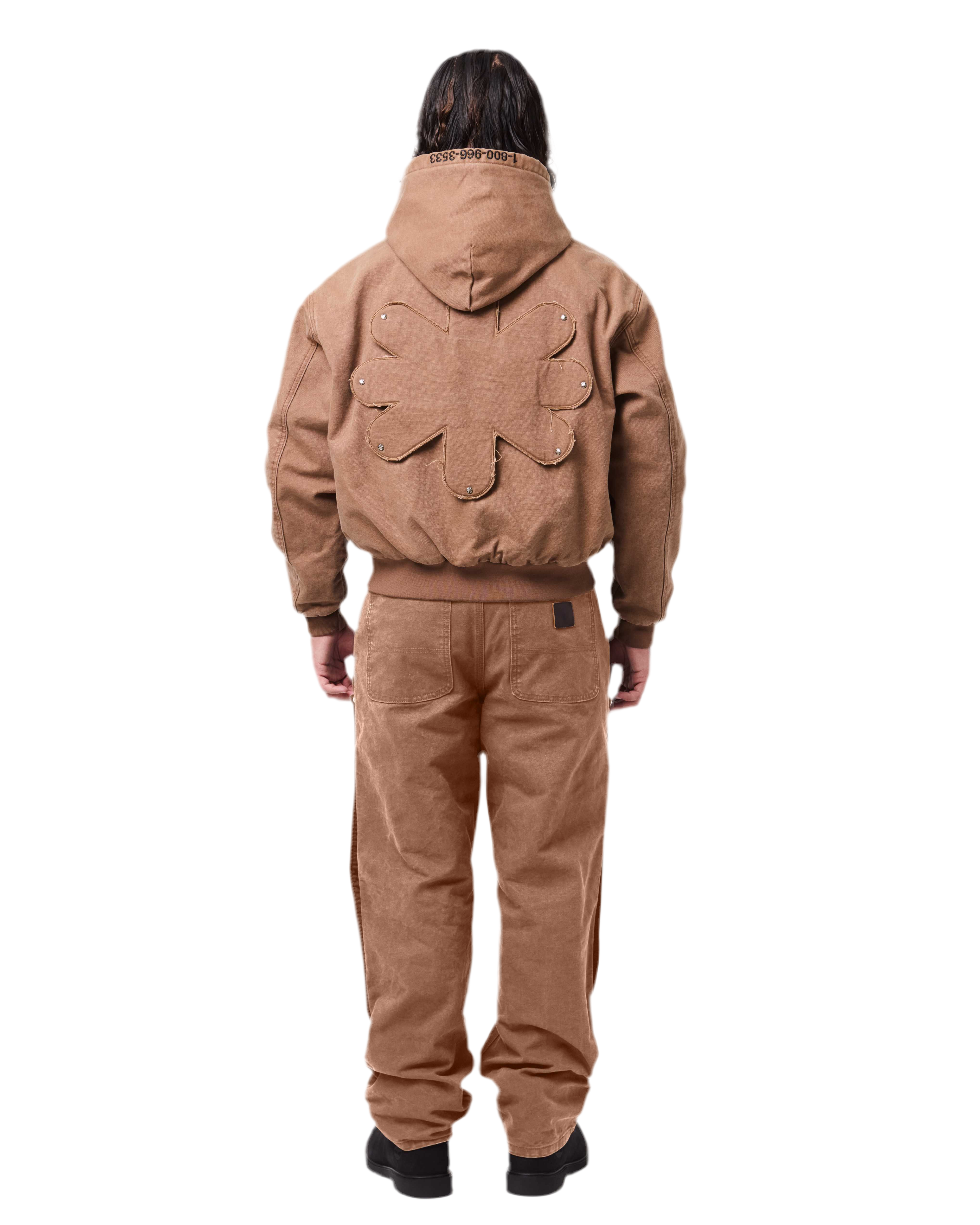 DETACHED DOUBLE KNEE PANT (CORK)