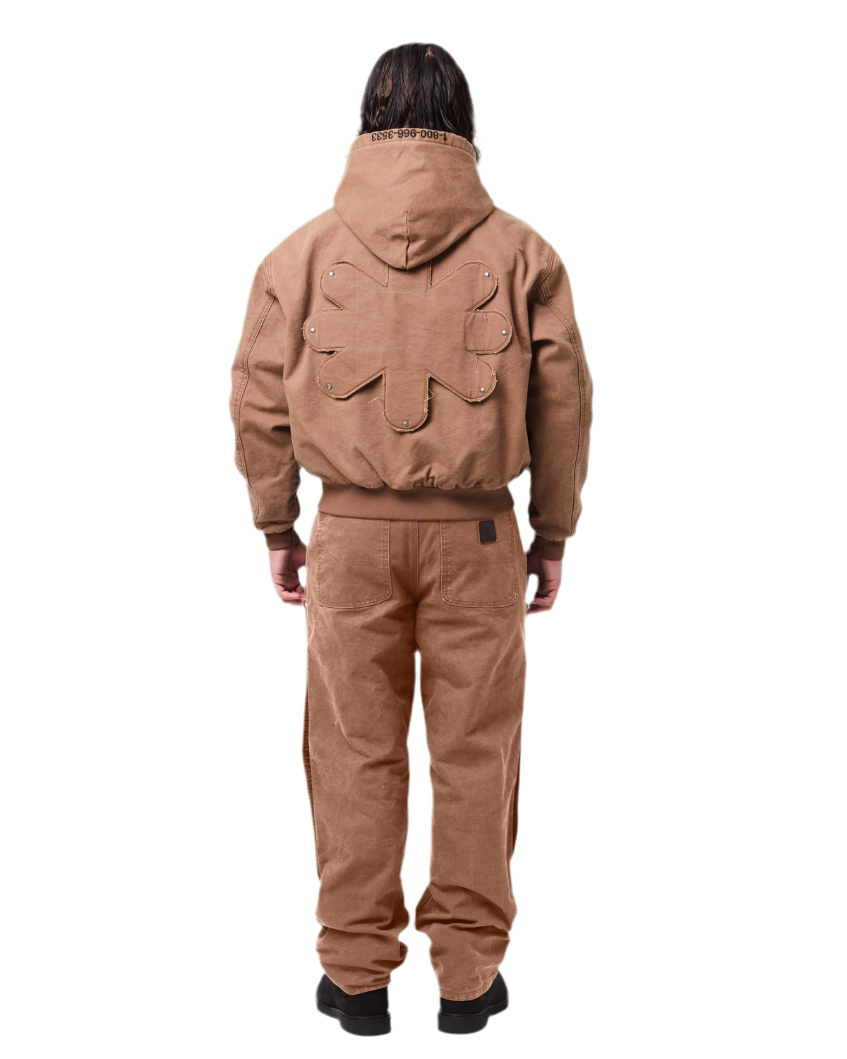 DETACHED DOUBLE KNEE PANT (CORK)