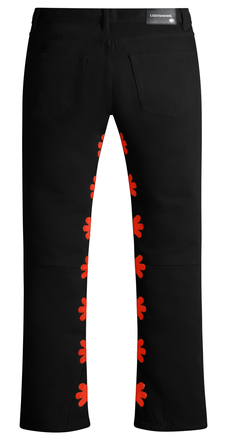 LostShdws DRKSHDWS Denim Pant (RED)