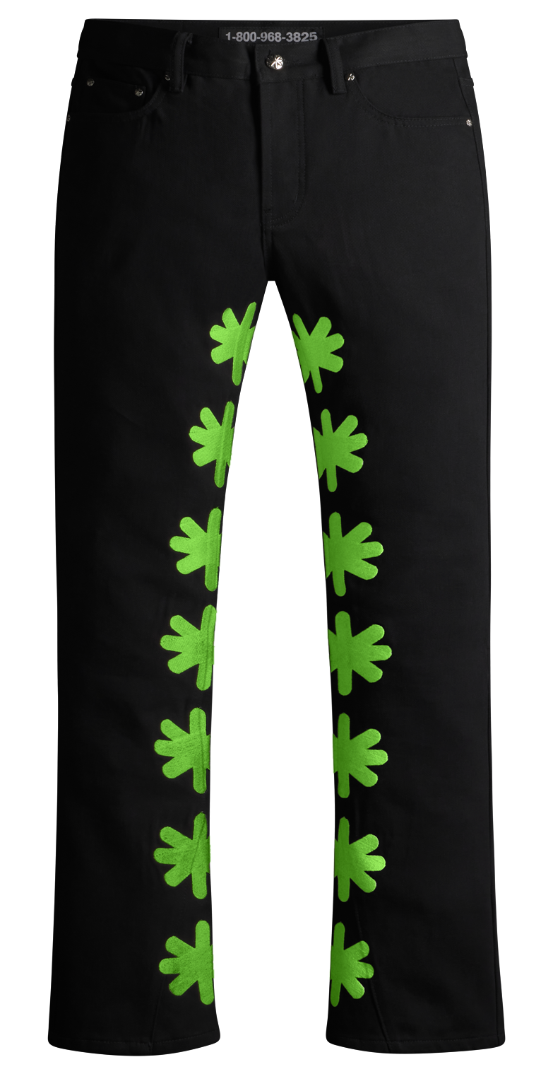 LostShdws DRKSHDWS Denim Pant (SGREEN) NYC exclsve