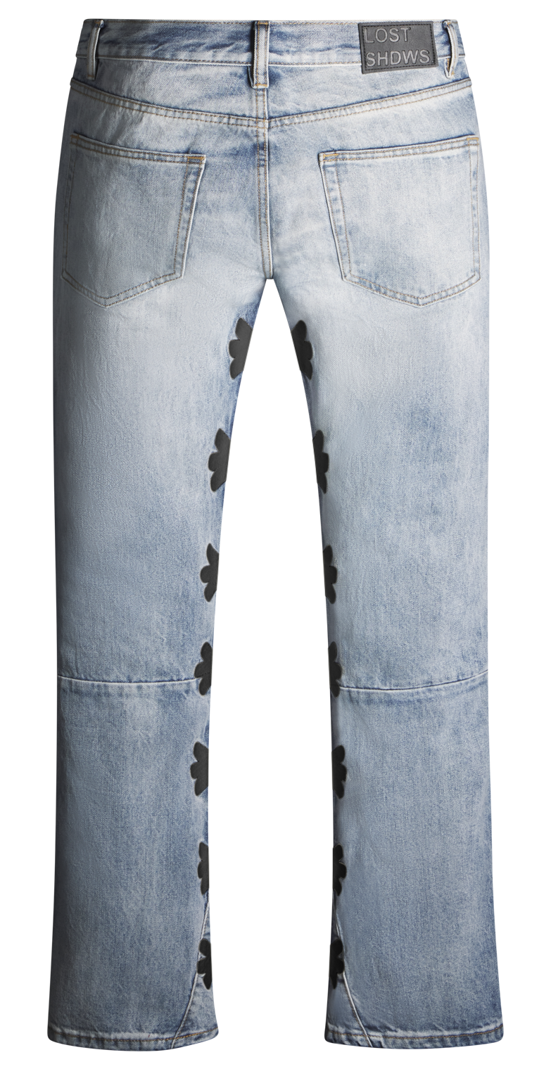 Lostshdws LGHTSHDWS Denim Pant (BLACK) — LOSTSHDWS