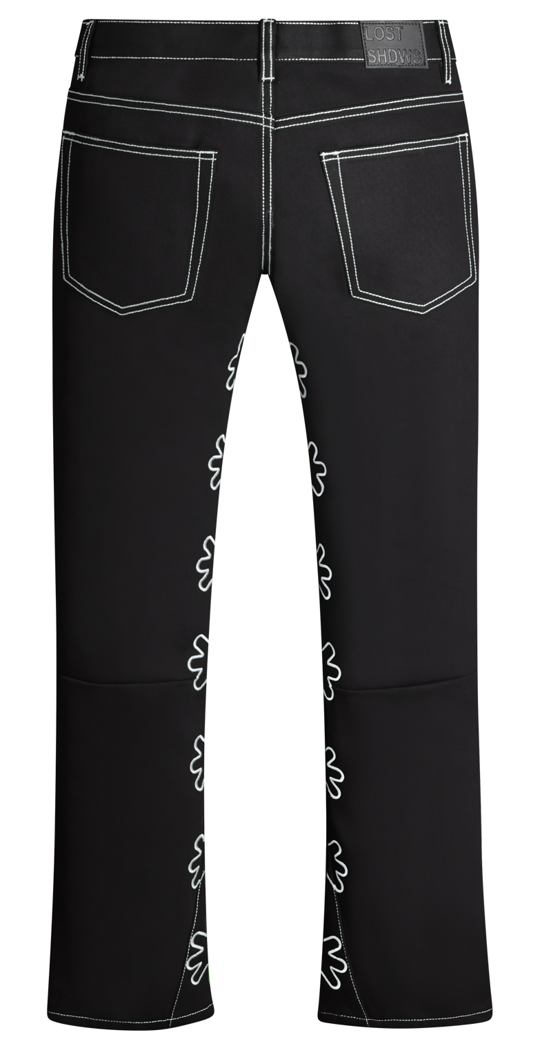 OG DRK Outline Denim Pant (WHITE)