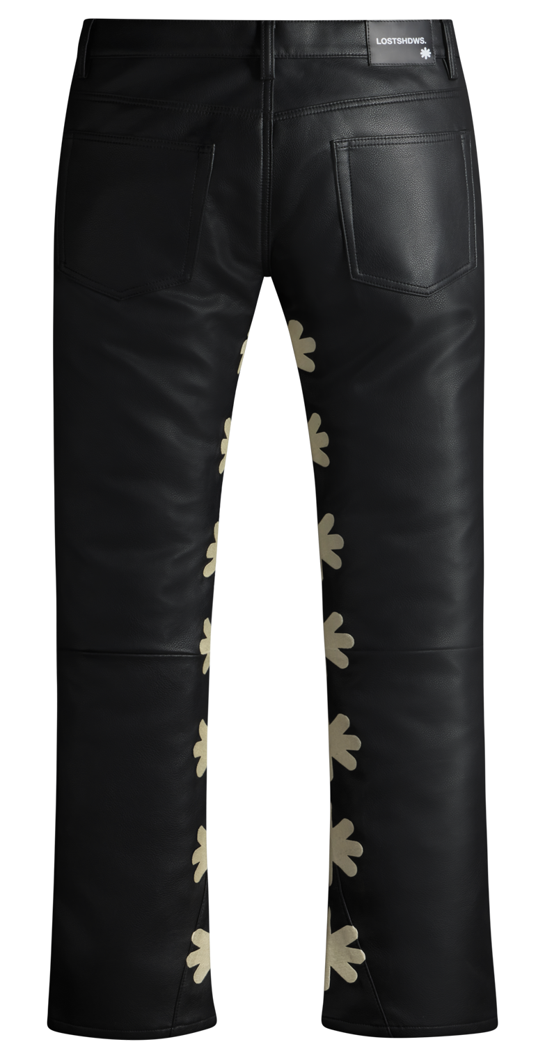 LOSTSHDWS Leather Pant (BONE)