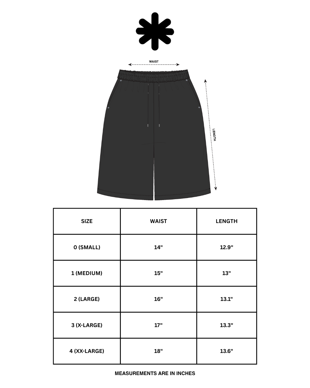 OG SUN LOGO SWEAT SHORT (GREY/BLACK)